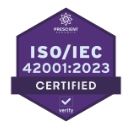 ISO/IEC 42001:2023 certified